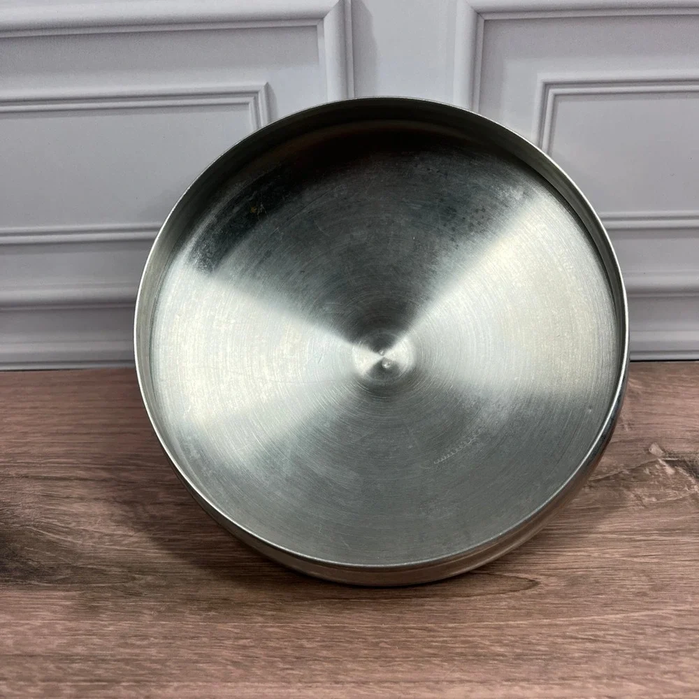 Farberware Replacement Lids Only Set of 3 Silver Stainless Steel‎ Bakelite Knobs